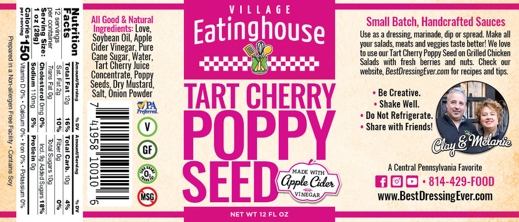 Tart Cherry Poppy Seed